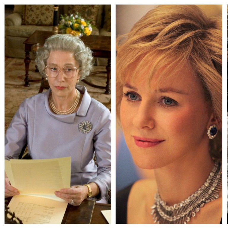 Finished The Crown? Why not binge on more British royal family drama such as, from left, The Queen, Diana or Mary Queen of Scots? Photos: Bang Showbiz