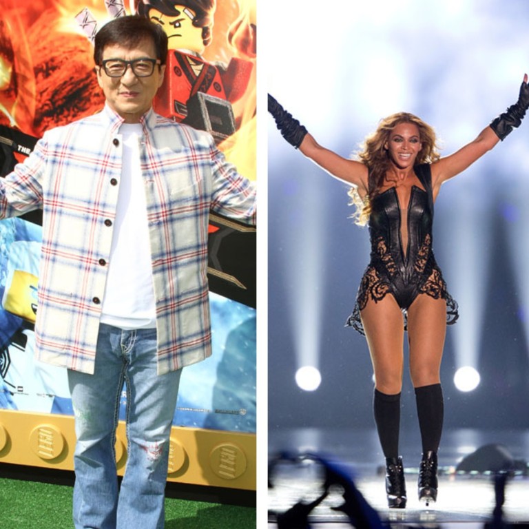 Jackie Chan, Beyoncé and Martin Scorsese are just three celebrities that hold Guinness World Records. Photo: Bang Showbiz