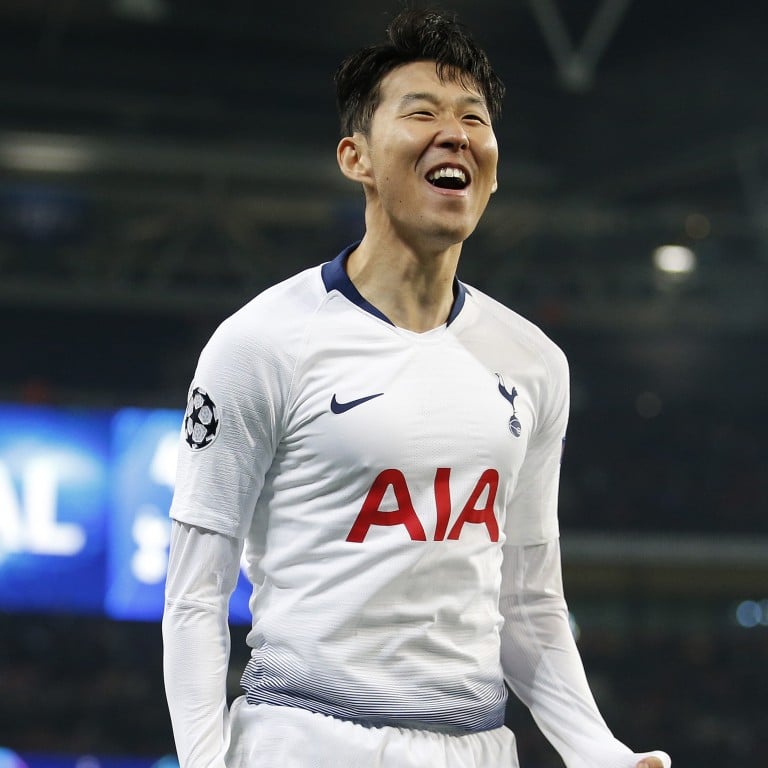 Son Heung Min - Tottenam Spurs Premier League Soccer - Soccer