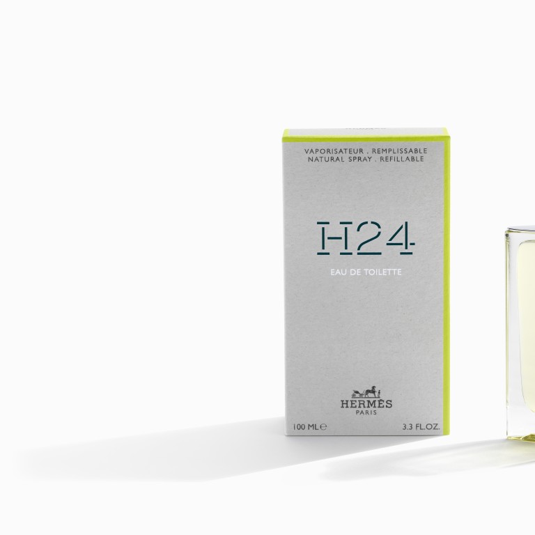 Hermès’ new fragrance for men, H24, is named after the luxury brand’s ready-to-wear men’s fashion collection. Photo: Hermès Parfums
