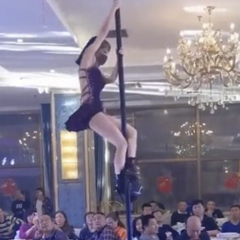 Chinese social media horrified after video emerges of pole dance at a  wedding, given rural funerals are where dancers occasionally perform
