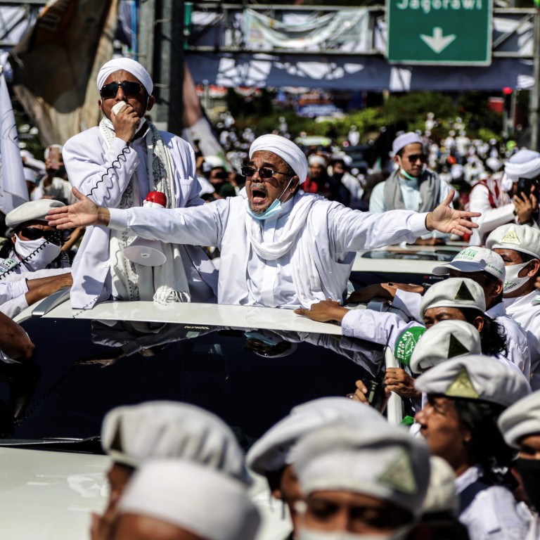 Indonesia Jails Hardline Muslim Cleric Habib Rizieq Shihab For Covid 19 Violations South China Morning Post<script async src=