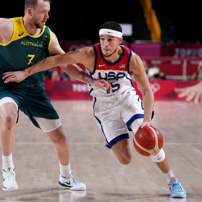 Booker, Team USA defeat Australia, 97-78, move on to Olympic gold medal  game - Bright Side Of The Sun