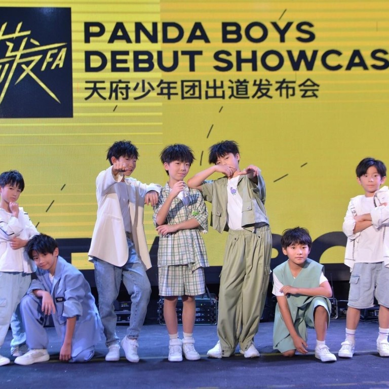 China’s youngest ever boy band rebrands after accusations of child