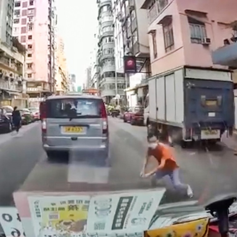 Hong Kong motorists warned about road scams after video emerges of man