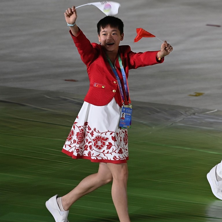 China’s champion diver Quan Hongchan takes a break from reallife
