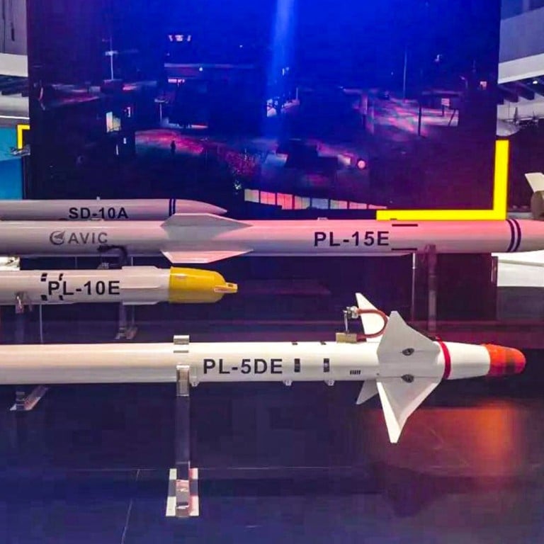 New version of China’s most advanced air-to-air missile the PL-15 is ...