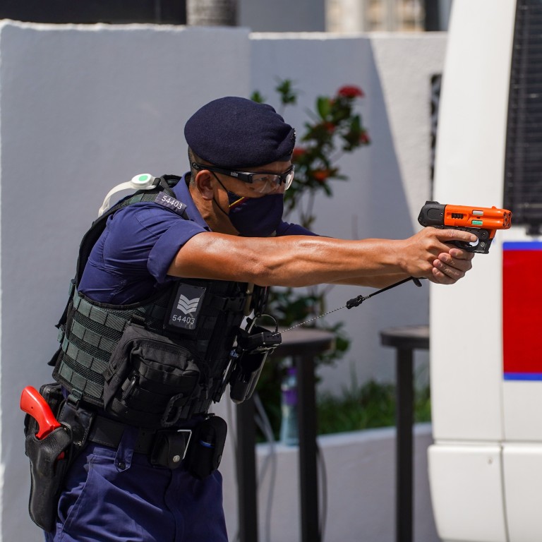 Hong Kong protests: police to trial new anti-riot weapon for tackling ...