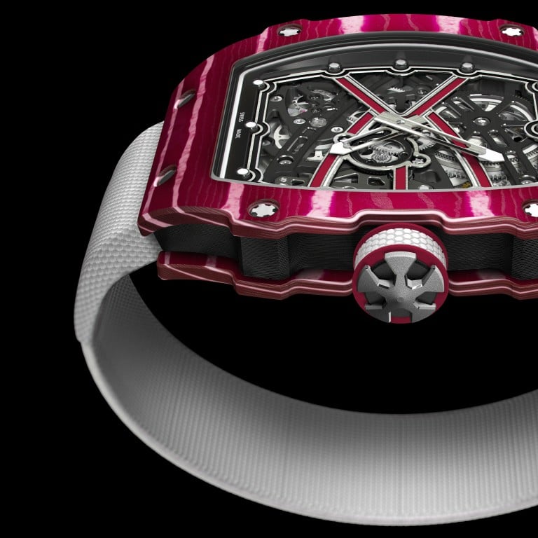 Richard Mille’s RM 67-02 High Jump sports watch was designed for Olympic men’s high jump champion Mutaz Essa Barshim of Qatar. Photo: Richard Mille
