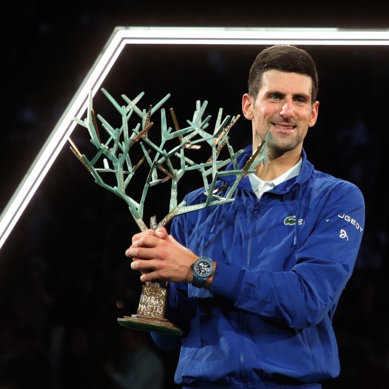 Djokovic master paris on sale