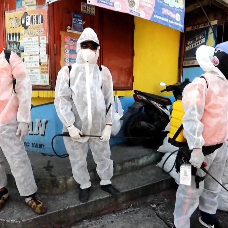 Philippines returns to Covid-19 lockdown as infections soar to record highs