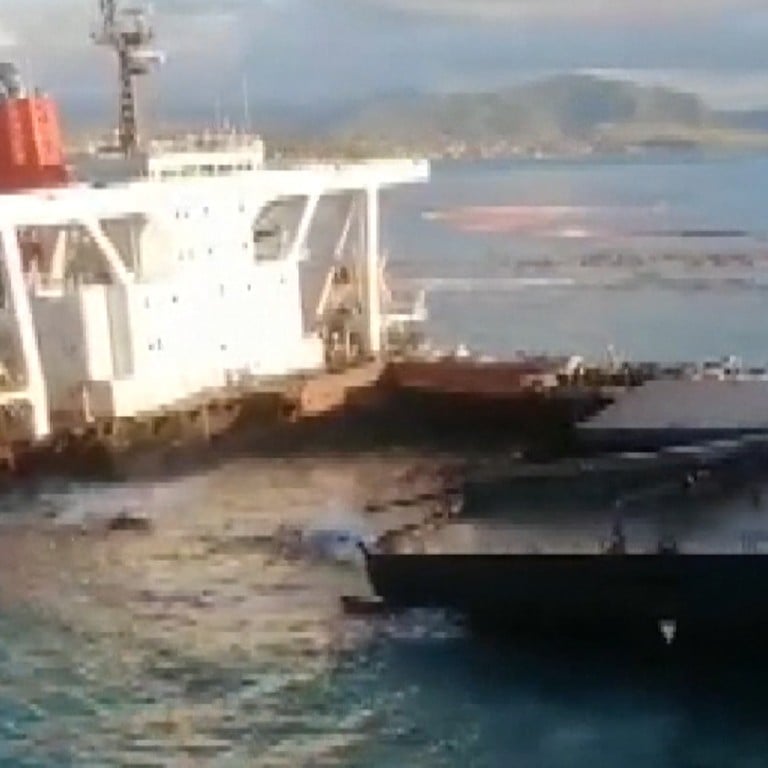 Mauritius braces for break-up of Japanese ship that caused massive oil ...