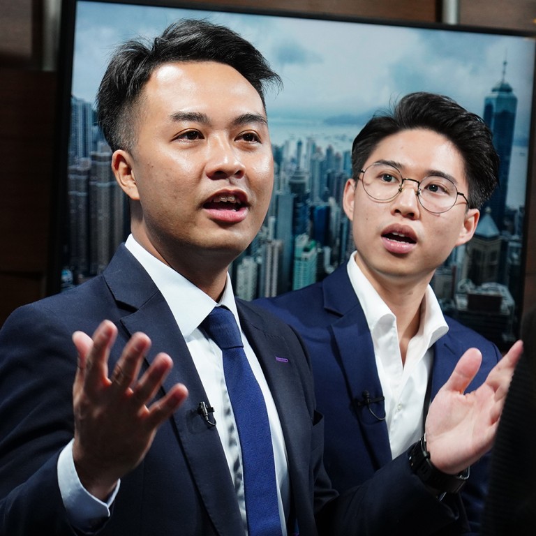 Hong Kong Legco election candidates up close: Gary Wong and Joseph Chan