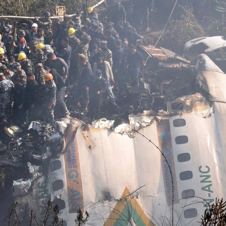 68 confirmed dead as Nepal plane crashes in clear weather seconds