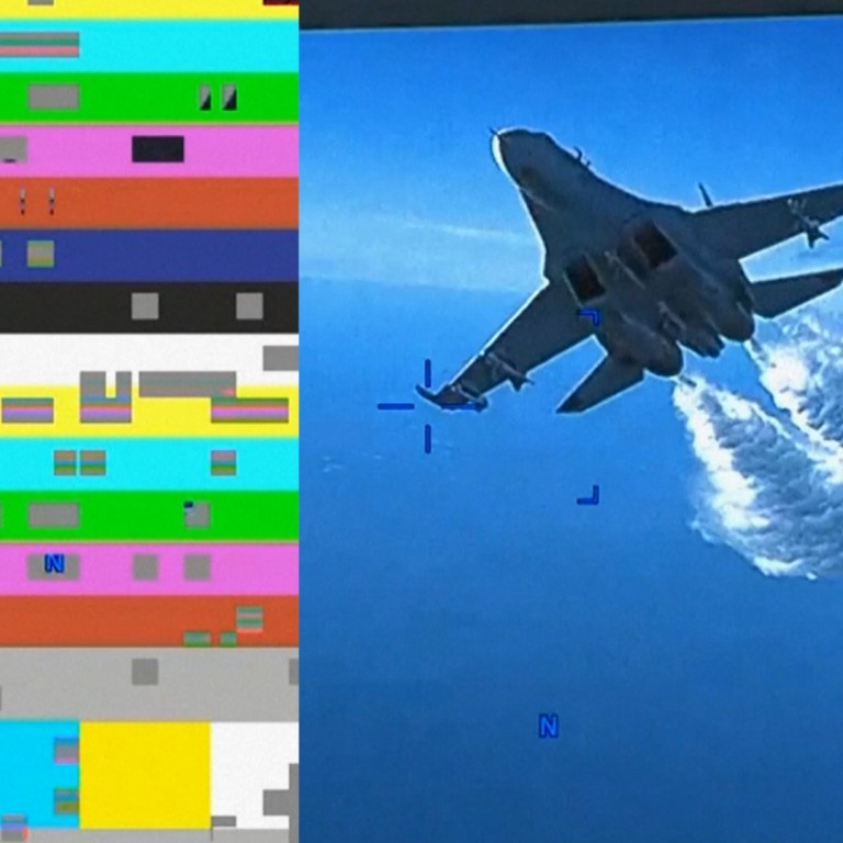 US releases video of Russian jet dumping fuel on its drone in