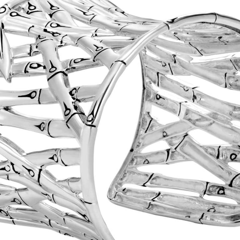 John Hardy’s Bamboo Cuff reveals how silver can be made into striking jewellery.