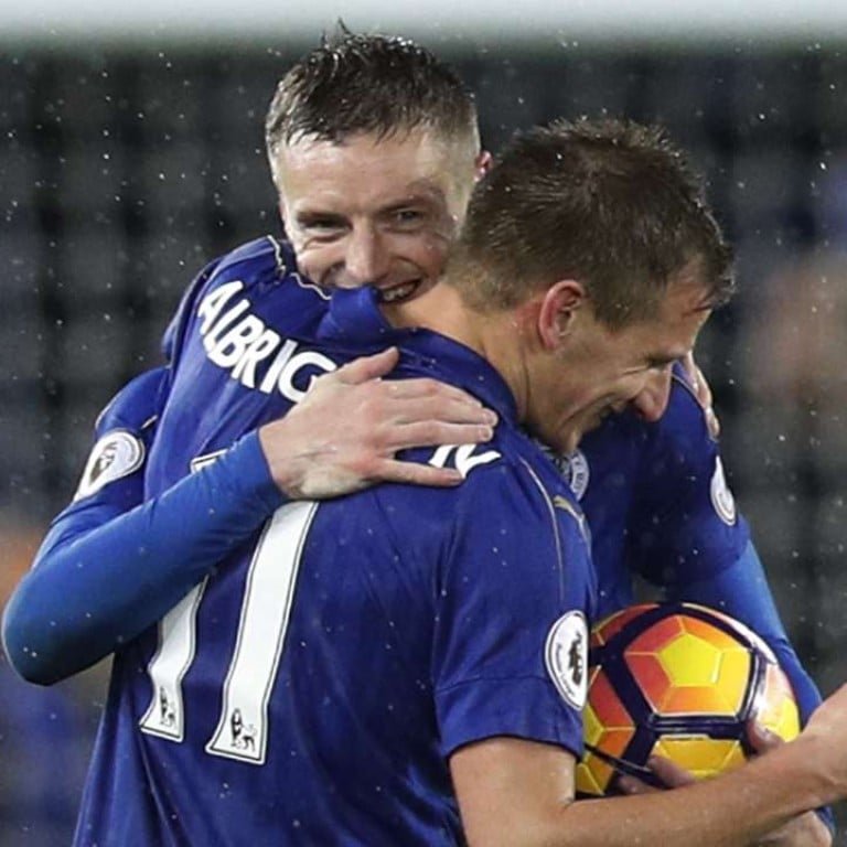 Jamie Vardy back with hat-trick as Leicester shock Manchester City ...