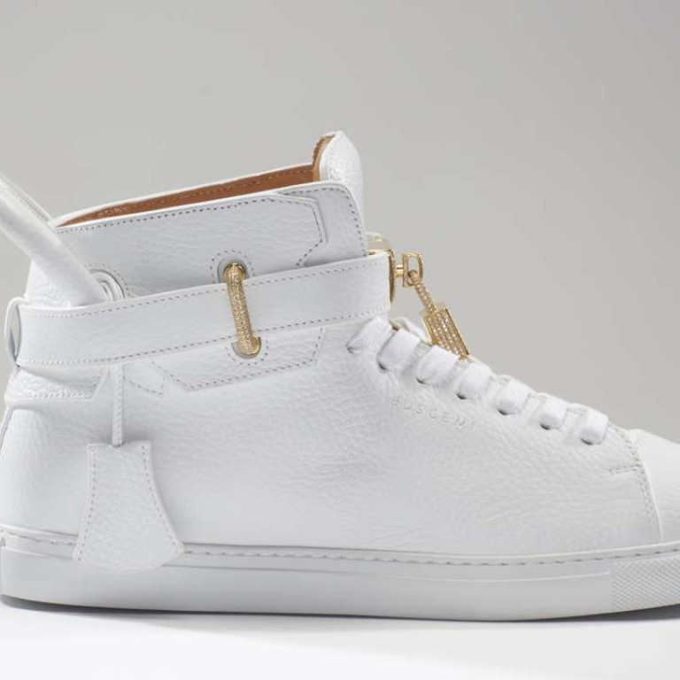 White buscemi store high tops