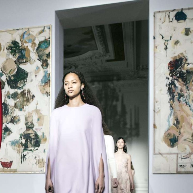 Valentino’s spring/summer 2017 Haute Couture collection. Photo: EPA