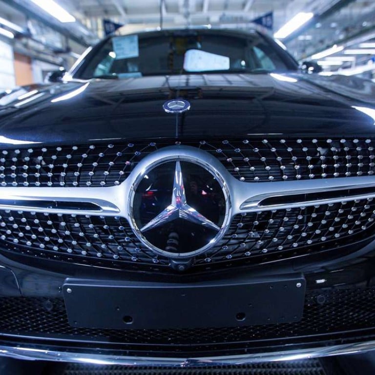 A Mercedes-Benz GLC SUV during final inspections at the luxury automaker's factory in Germany. Photo: Bloomberg
