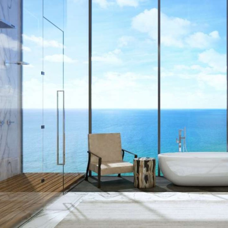 A rendering of an apartment at the Muse Residences in Miami, Florida, designed by Deepak Chopra