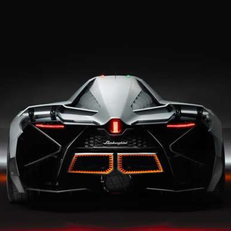 [FOR STYLE FEB 2017 TALKING POINT WALTER DE SILVA USE ONLY] Lamborghini Egoista Concept Car designed by Walter de Silva