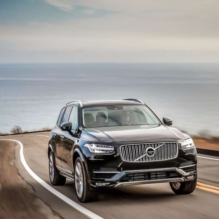 Volvo's first electric car, the XC90
