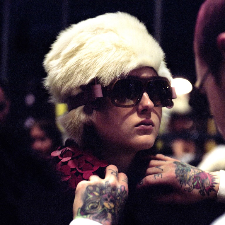 Backstage at Anya Hindmarch’s AW17 show at London Fashion Week