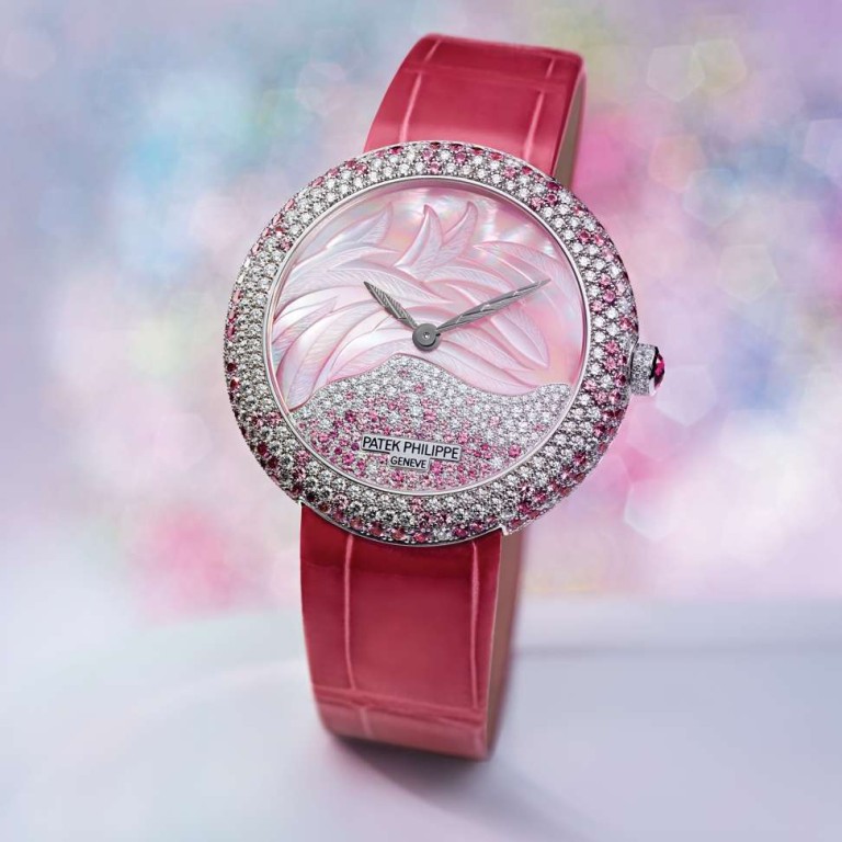 Patek philippe pink discount diamond