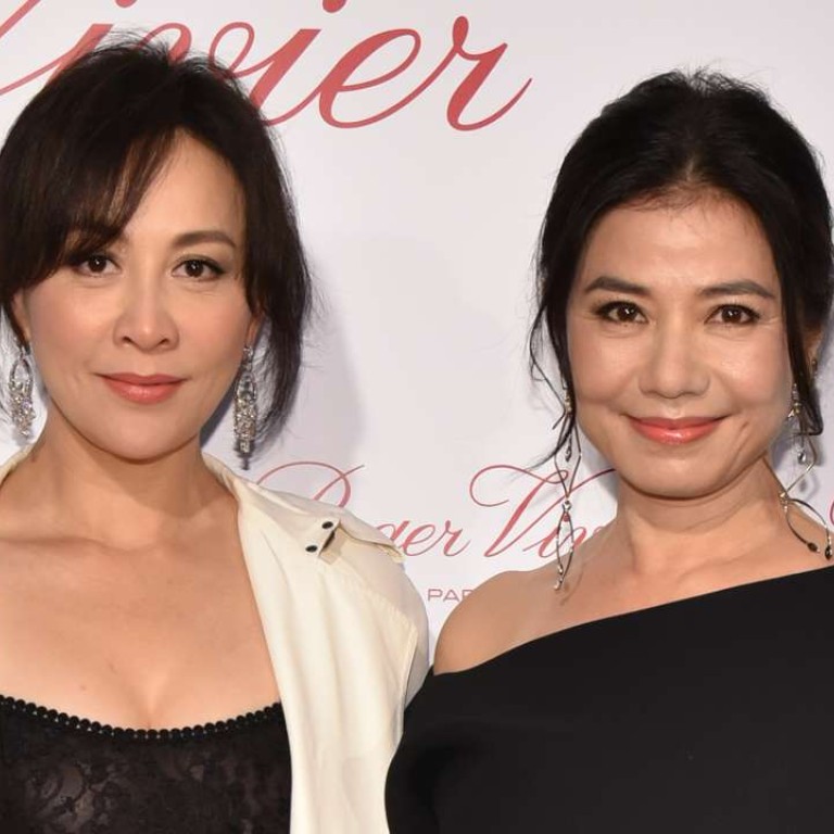 Carina Lau (left) and Cherie Chung