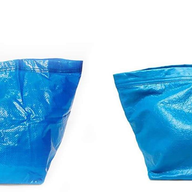 Balenciaga's new leather tote bears a striking resemblance to Ikea’s shopping bag