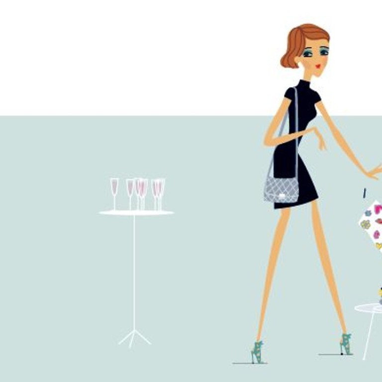 Charity is certainly not on the list for these shopaholics