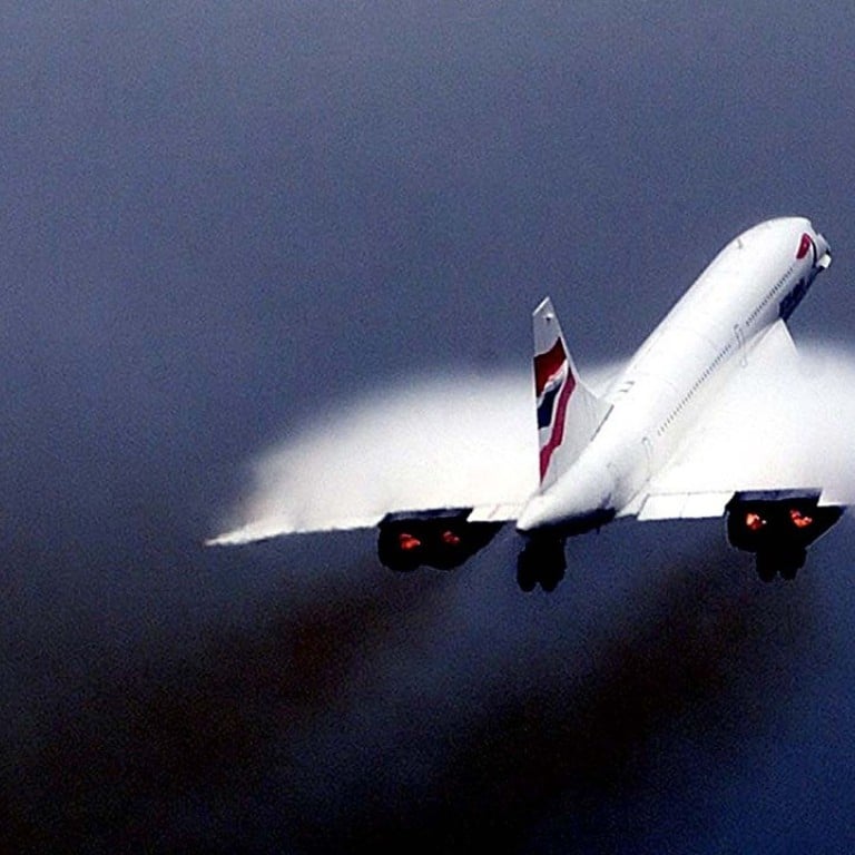 British Airways’ Concorde BA004, pictured here in 2000. Concorde flights were halted in 2003. Photo: REUTERS
