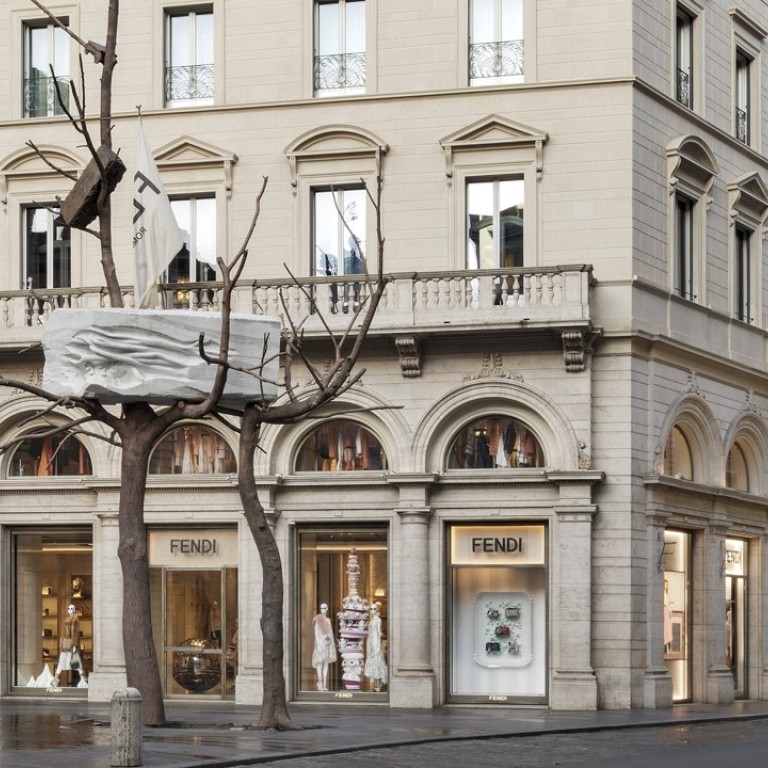 Fendi promotes the history of Rome with a new art installation by Giuseppe  Penone