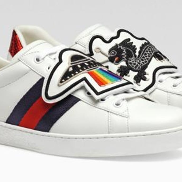 Gucci ace sneaker with removable patches on sale