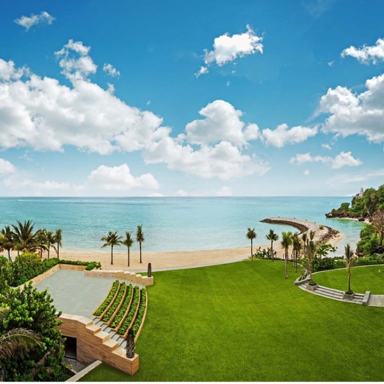 In addition to the 2,000-square-metre garden, the resort has two ballrooms , 15 conference rooms and two chapels