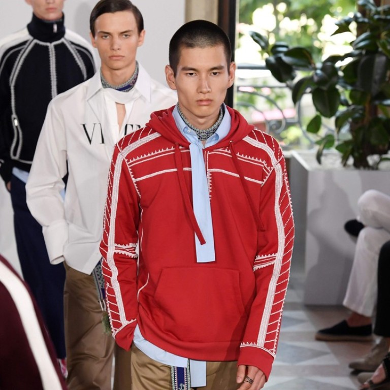 Valentino's SS18 menswear collection focuses on sportswear | South