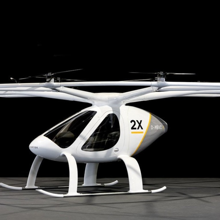 German startup Volocopter will shuttle passengers in its futuristic, flying taxi in Dubai before the end of the year