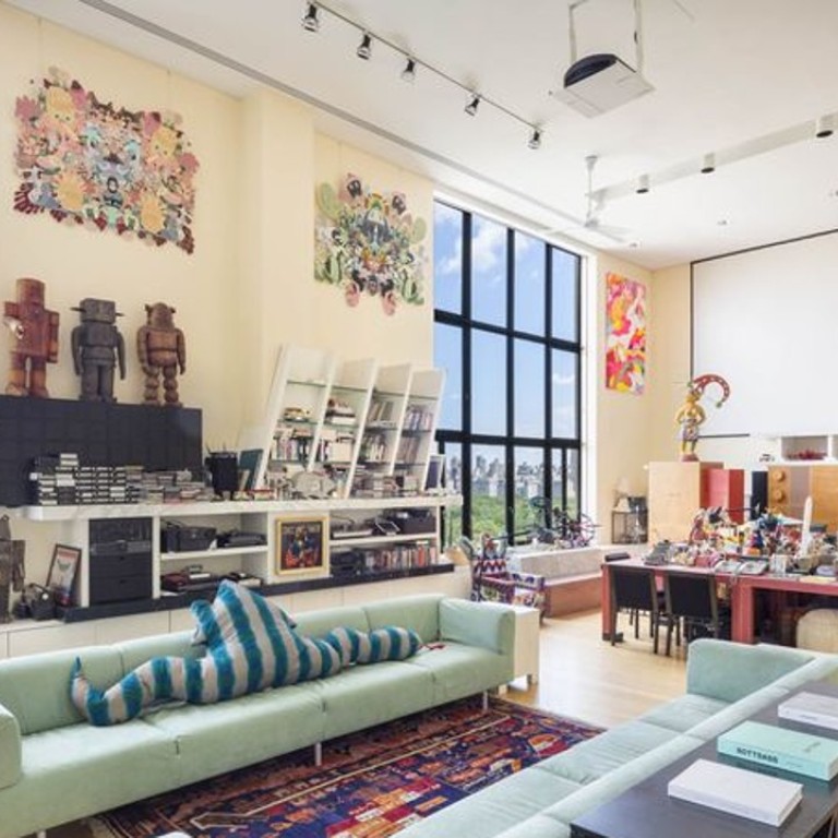 The New York triplex’s living room alone is more than 1,100 square feet – and Mick Jagger and Michael Douglas have partied there