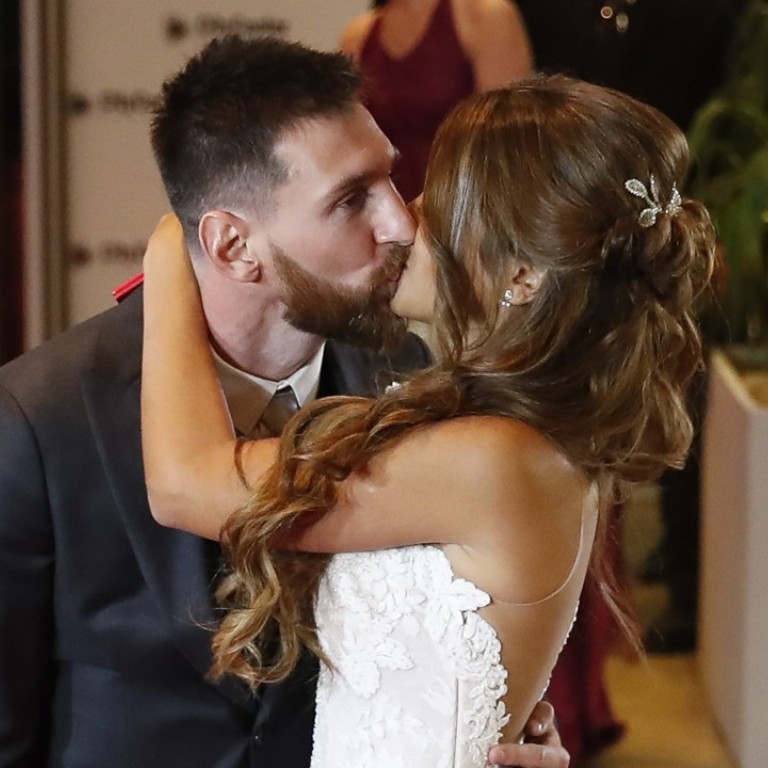 Football star Lionel Messi weds childhood sweetheart South China