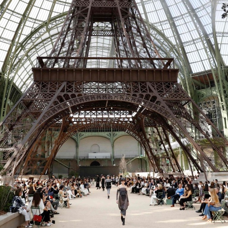 Chanel recreates Eiffel Tower to delight celebrity front row at Paris  couture show