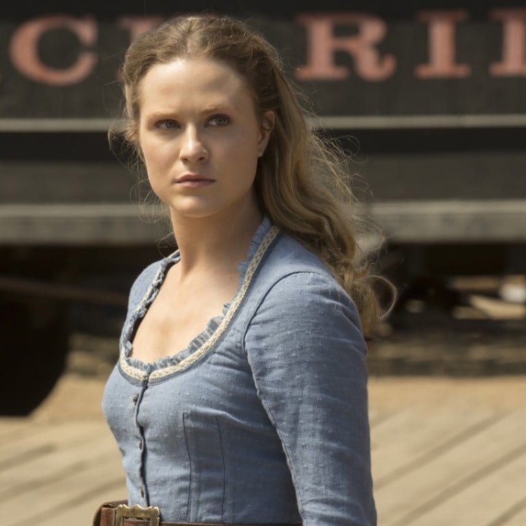 Evan Rachel Wood in a scene from ‘Westworld’. Photo: AP