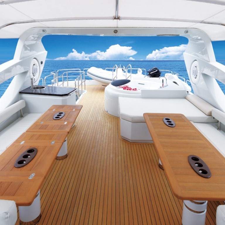 The Accelera 98 superyacht.