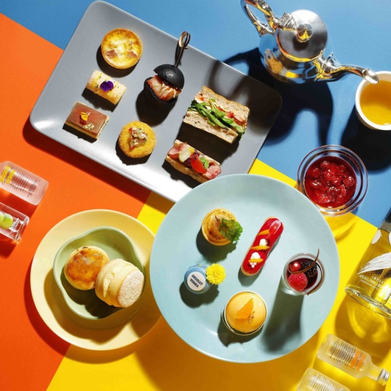 Absolut vodka's afternoon tea.