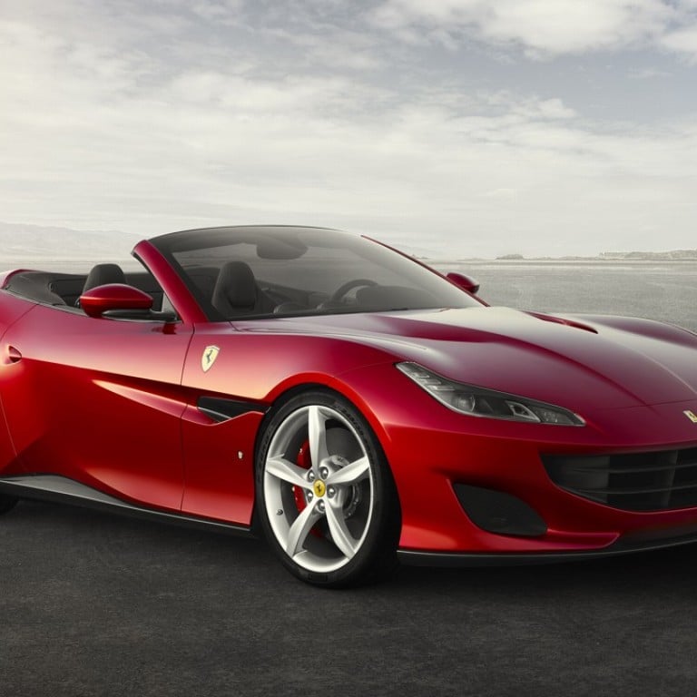 Ferrari's Portofino convertible grand tourer.