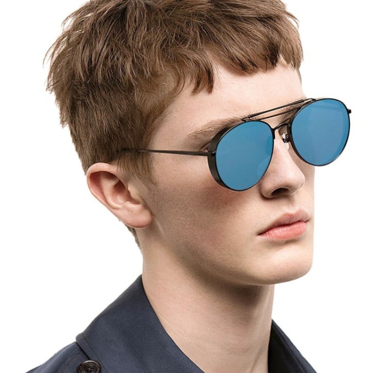 Steel sunglasses by Gentle Monster.