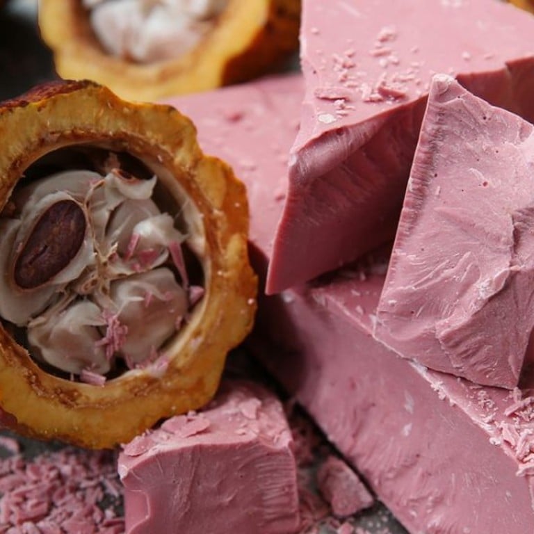 Barry Callebaut's new 'ruby chocolate'.