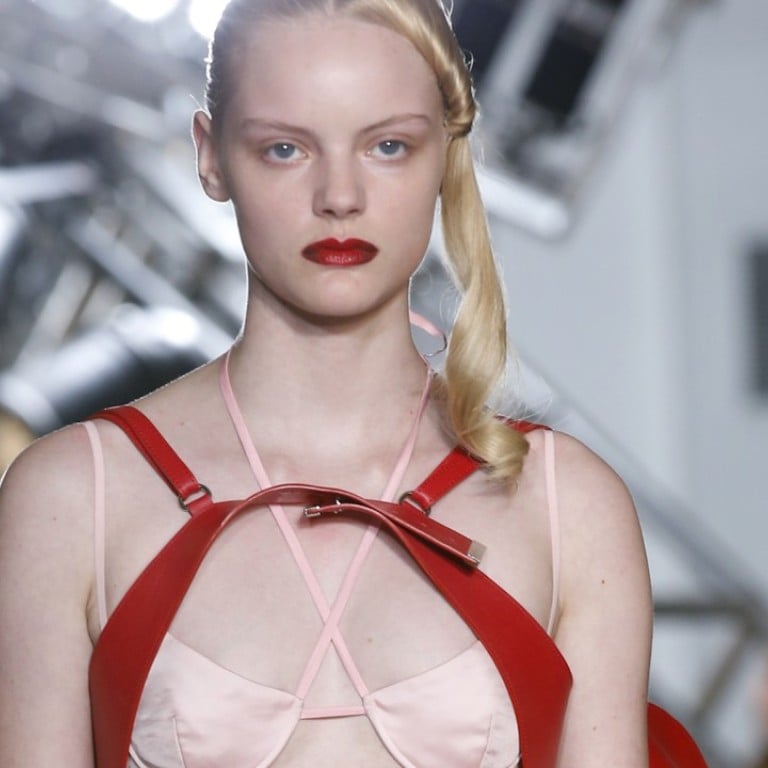 Helmut Lang Seen by Shayne Oliver busts out in bralettes at New York  Fashion Week