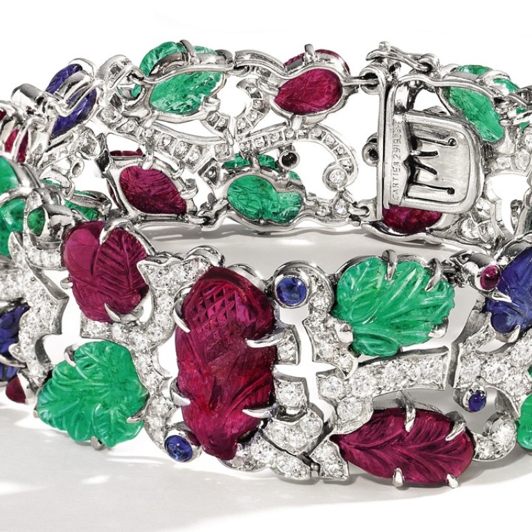 Cartier’s art deco Tutti-Frutti' bracelet to go under the hammer at Sotheby’s Hong Kong Magnificent Jewels and Jadeite Autumn Sale.