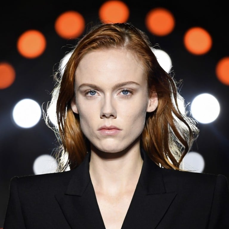 A model presents a creation by Givenchy, during the 2018 spring/summer ready-to-wear collection fashion show in Paris. Photo: AFP